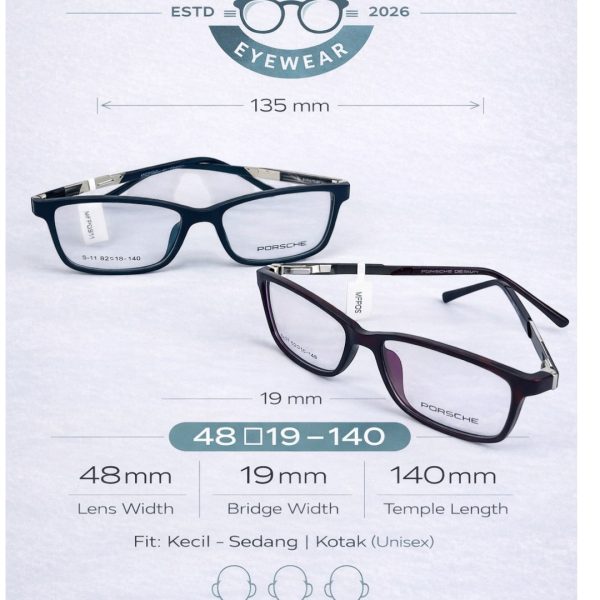 Design Frame Kotak – Modern Clean Look, Nyaman Dipakai