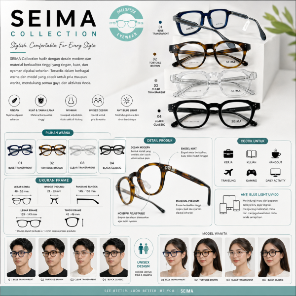 SEIMA COLLECTION – Daily Comfort, Timeless Style
