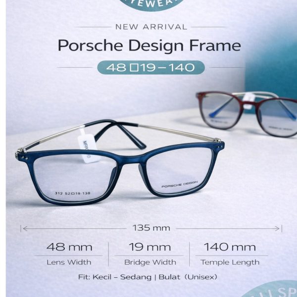 Porsche Design Frame – Elegan Minimalis, Nyaman Seharian
