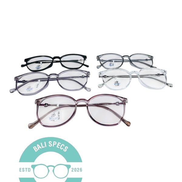 Kacamata Wanita Premium Transparan Korea Style