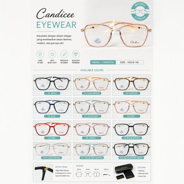 Candicee Eyewear – Elegant Modern Frame Collection